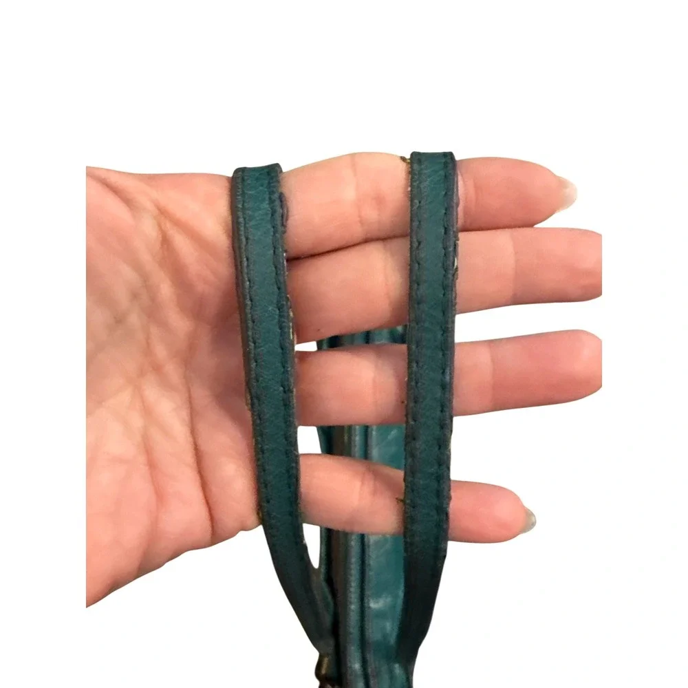Hobo International Shoulder Bag Womens‎ Large Teal Leather Zip Top Tote